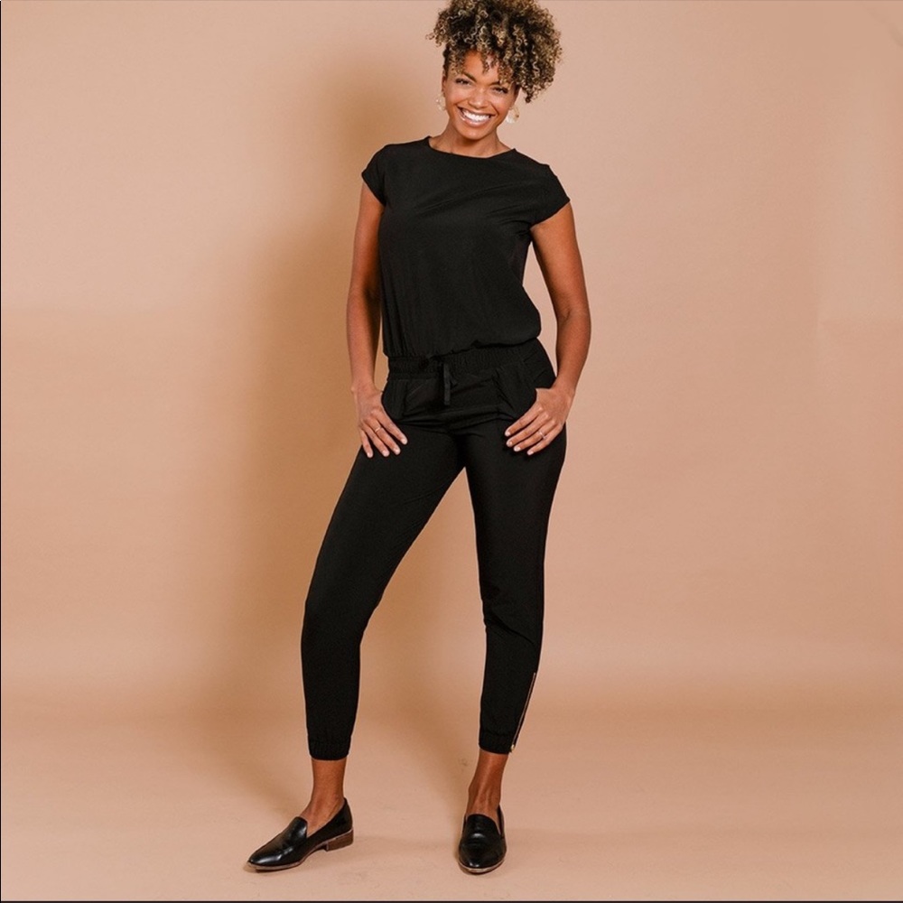 Albion Fit Women’s Black Jumpsuit